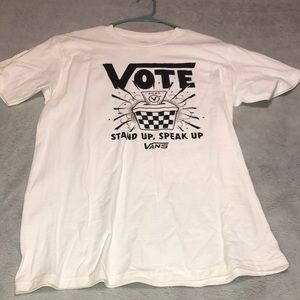 Vans Vote 2020 tshirt